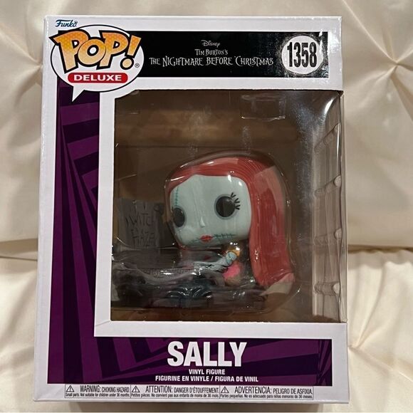 Funko Pop! Disney Deluxe Sally with Nightshade Nightmare Before Christmas NIB - Picture 1 of 8